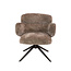 WoonStijl Fauteuil Flex draaibaar Hoven champagne bruin
