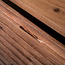 WoonStijl Wandschap Circular 1 lade Ø30cm Acacia bruin