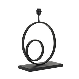 Light en Living Lampvoet 39,5×18,5×47 cm OMEGA mat zwart