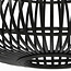 Light en Living Hanglamp Indy bamboe zwart Ø55 cm