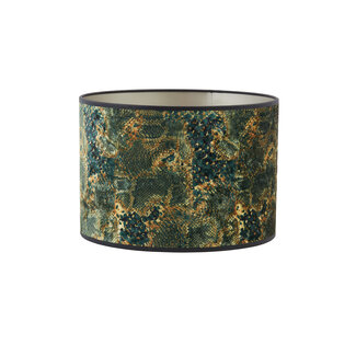 Light en Living Kap cilinder 20-20-15 cm KEYON groen