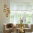 Light en Living Hanglamp Mezza Glas, 5-lamps - Bruin