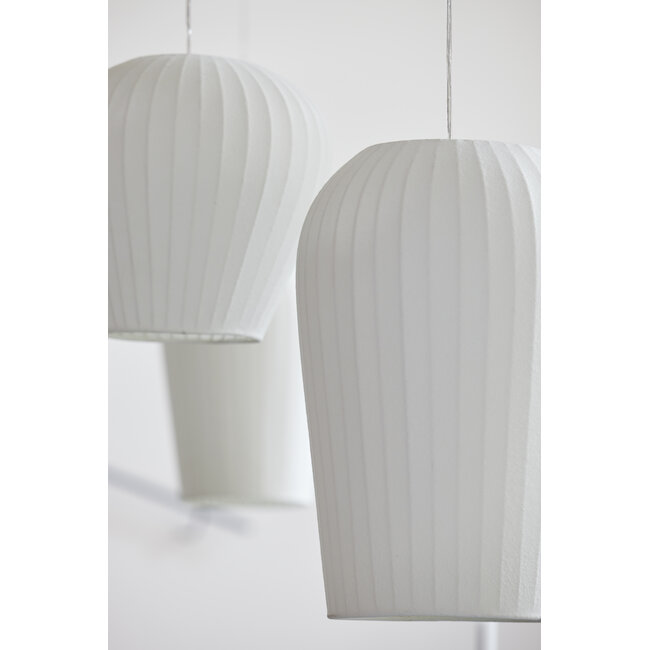 Light en Living Hanglamp - AXEL - Wit - Ø25x37 cm