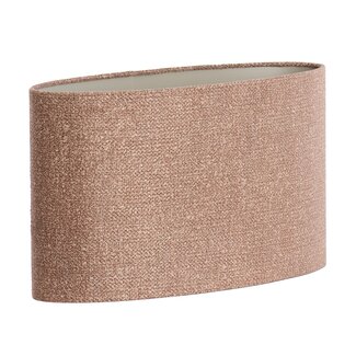 Light en Living Kap ovaal recht smal 45-21-32 cm Brandy bruin