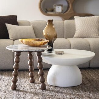 By Boo Salontafel Canto klein - off white