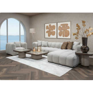 Richmond Interiors  Bank Novaro naturel fancy lounge rechts