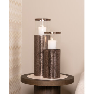 Richmond Interiors  Windlicht Faylen brons S