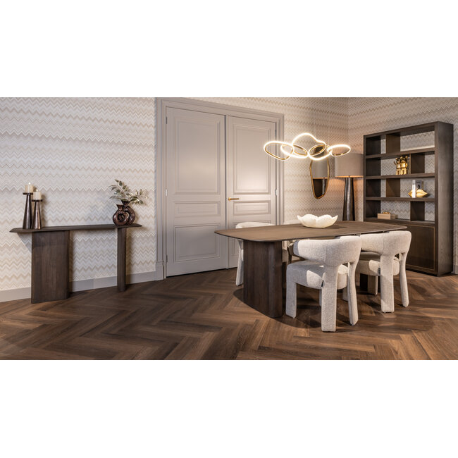 Richmond Interiors  Sidetable Castello Smoked charchoal
