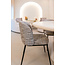 Richmond Interiors  Eetkamerstoel Elvi mocca chunky - Set van 2