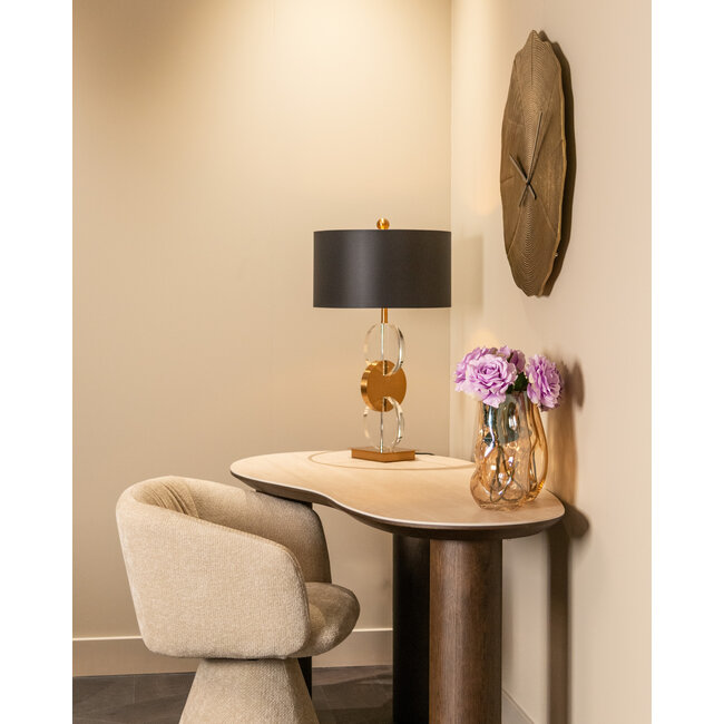 Richmond Interiors  Eetkamerstoel Madeline mocca chunky draaibaar