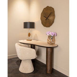 Richmond Interiors  Eetkamerstoel Madeline mocca chunky draaibaar