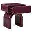 Richmond Interiors  Nachtkastje Bennet burgundy 1 Lade