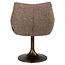 Richmond Interiors  Eetkamerstoel Aldo bruin tweed draaibaar
