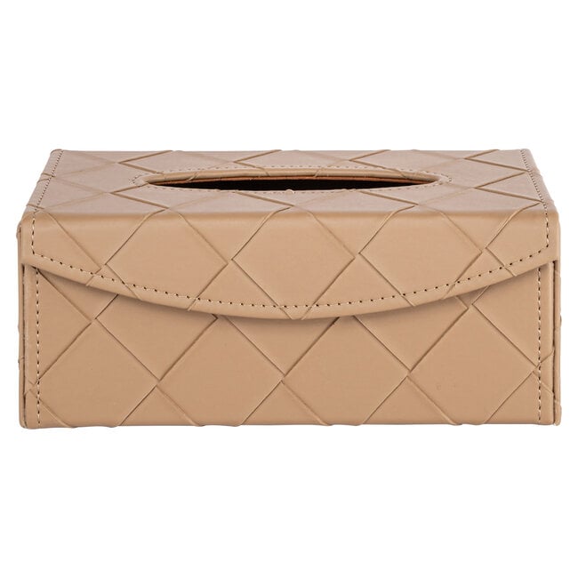 Richmond Interiors  Decoratief object Molly beige tissue box
