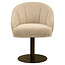 Richmond Interiors  Eetkamerstoel Beverly naturel fancy draaibaar