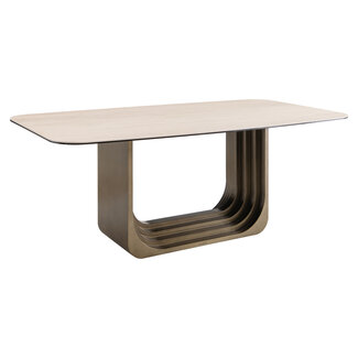 Richmond Interiors  Eettafel Maxfield beige 200