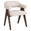 Richmond Interiors  Eetkamerstoel Mori cream tweed fire retardant