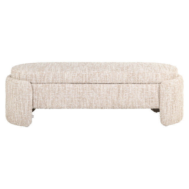 Richmond Interiors  Bank Cupid beige angora met opbergruimte