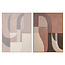 Richmond Interiors  Wall art Tatu links bruin
