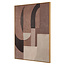 Richmond Interiors  Wall art Tatu rechts bruin