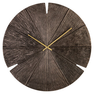 Richmond Interiors  Klok Blaise brons Ø 80 cm
