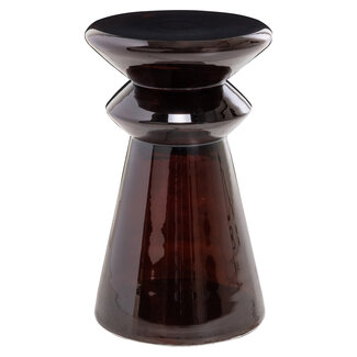 Richmond Interiors  Bijzettafel Gordes bruin Ø 33 cm