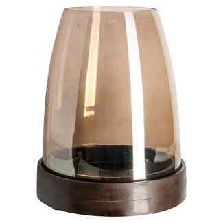 Richmond Interiors  Windlicht Skye walnoot