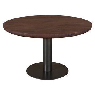 Richmond Interiors  Eettafel Baldwin spicebruin 130Ø