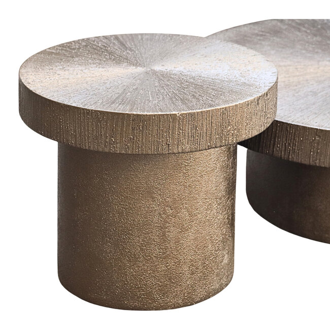 Richmond Interiors  Salontafel Lindo Brunzae - Set van 2
