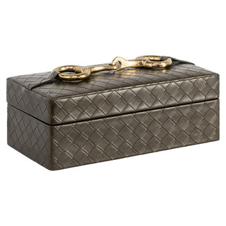 Richmond Interiors  Opbergdoos Blade olive klein