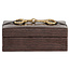 Richmond Interiors  Opbergdoos Rex donker bruin klein
