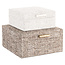 Richmond Interiors  Opbergdoos Chalenny bruin groot