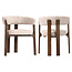 Richmond Interiors  Eetkamerstoel Contigo naturel geo