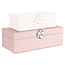 Richmond Interiors  Opbergdoos Lotte roze groot
