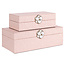 Richmond Interiors  Opbergdoos Lotte roze groot