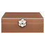 Richmond Interiors  Opbergdoos Floral bruin groot