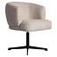 Richmond Interiors  Eetkamerstoel Dinan cream tweed fire retardant - draaibaar