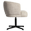 Richmond Interiors  Eetkamerstoel Dinan cream tweed fire retardant - draaibaar