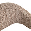 Richmond Interiors  Eetkamerstoel Mori mocca linear fire retardant