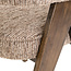 Richmond Interiors  Eetkamerstoel Mori mocca linear fire retardant