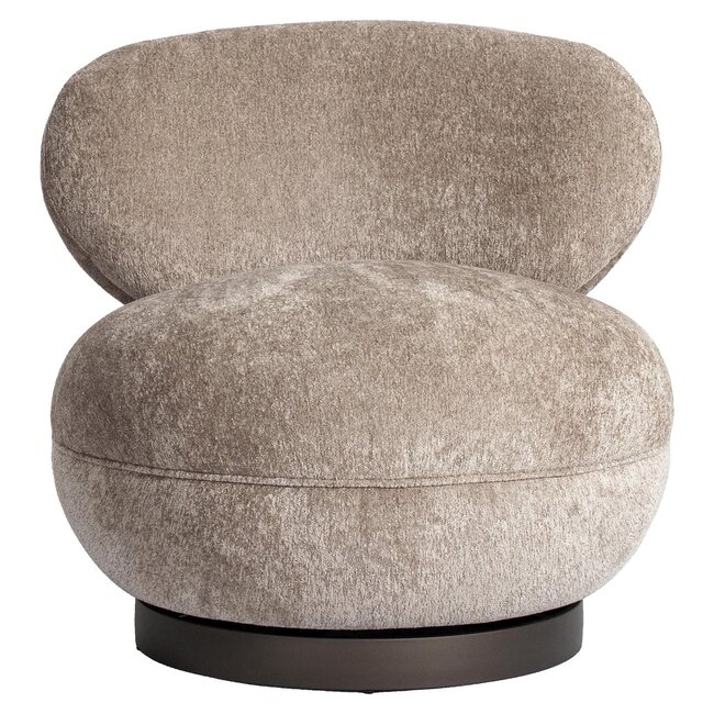 Richmond Interiors  Lounge stoel Jace be easy zand draaibaar fire retardant