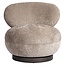 Richmond Interiors  Lounge stoel Jace be easy zand draaibaar fire retardant
