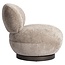 Richmond Interiors  Lounge stoel Jace be easy zand draaibaar fire retardant