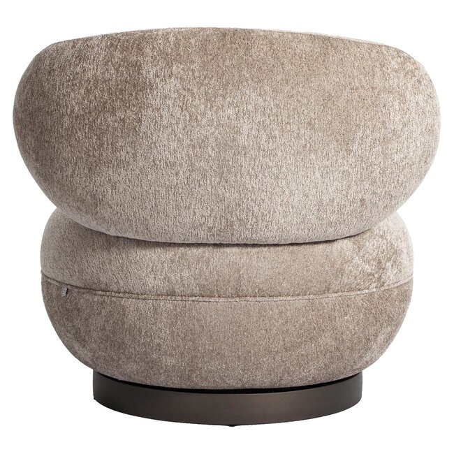 Richmond Interiors  Lounge stoel Jace be easy zand draaibaar fire retardant
