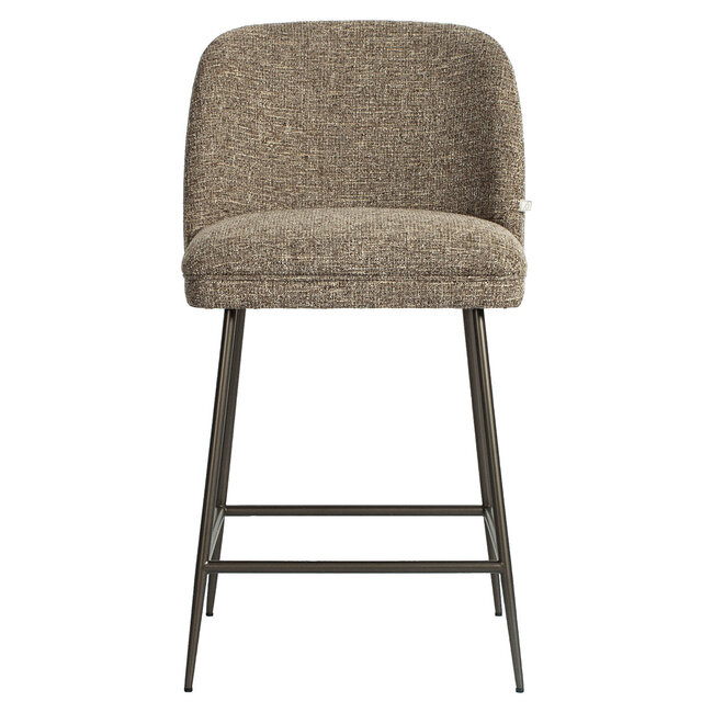 Richmond Interiors  Counterstoel Pullitzer bruin tweed