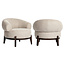 Richmond Interiors  Lounge stoel Montana naturel chunky fire retardant