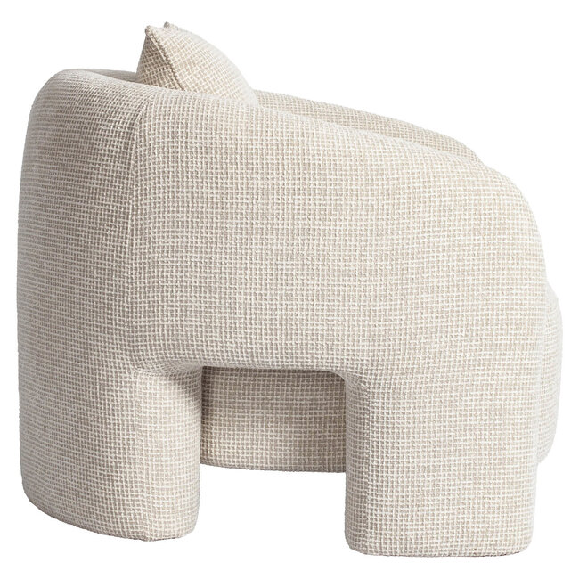 Richmond Interiors  Lounge stoel Tuscany beige blockweave