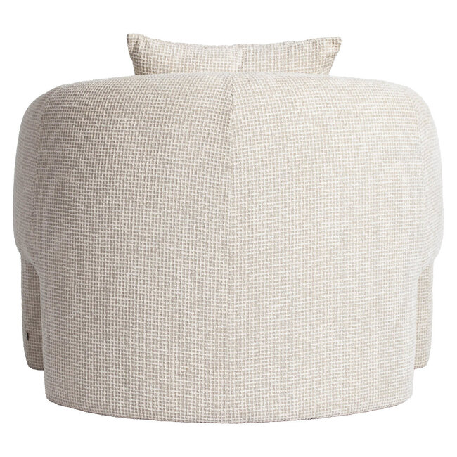 Richmond Interiors  Lounge stoel Tuscany beige blockweave