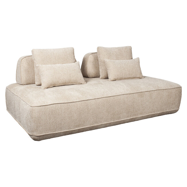 Richmond Interiors  Bank Tudor naturel boldweave 2,5-zits movable backrest