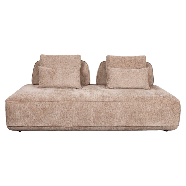 Richmond Interiors  Bank Tudor mocca boldweave 2,5-zits movable backrest